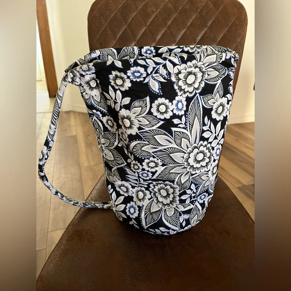 Vera Bradley Waterproof Drawstring Bag - Picture 1 of 5